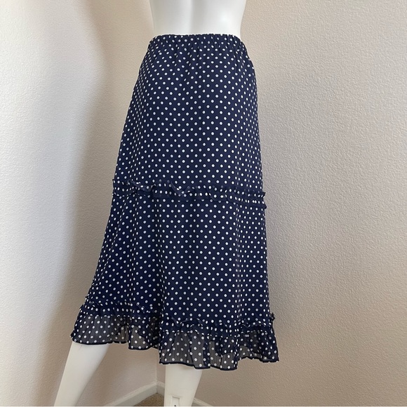 1.State 2X Navy blue polkadot skirt new with tag - Picture 11 of 15
